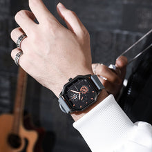ETERNALS Square-Case Quartz Watch for Men — Black — product image 04