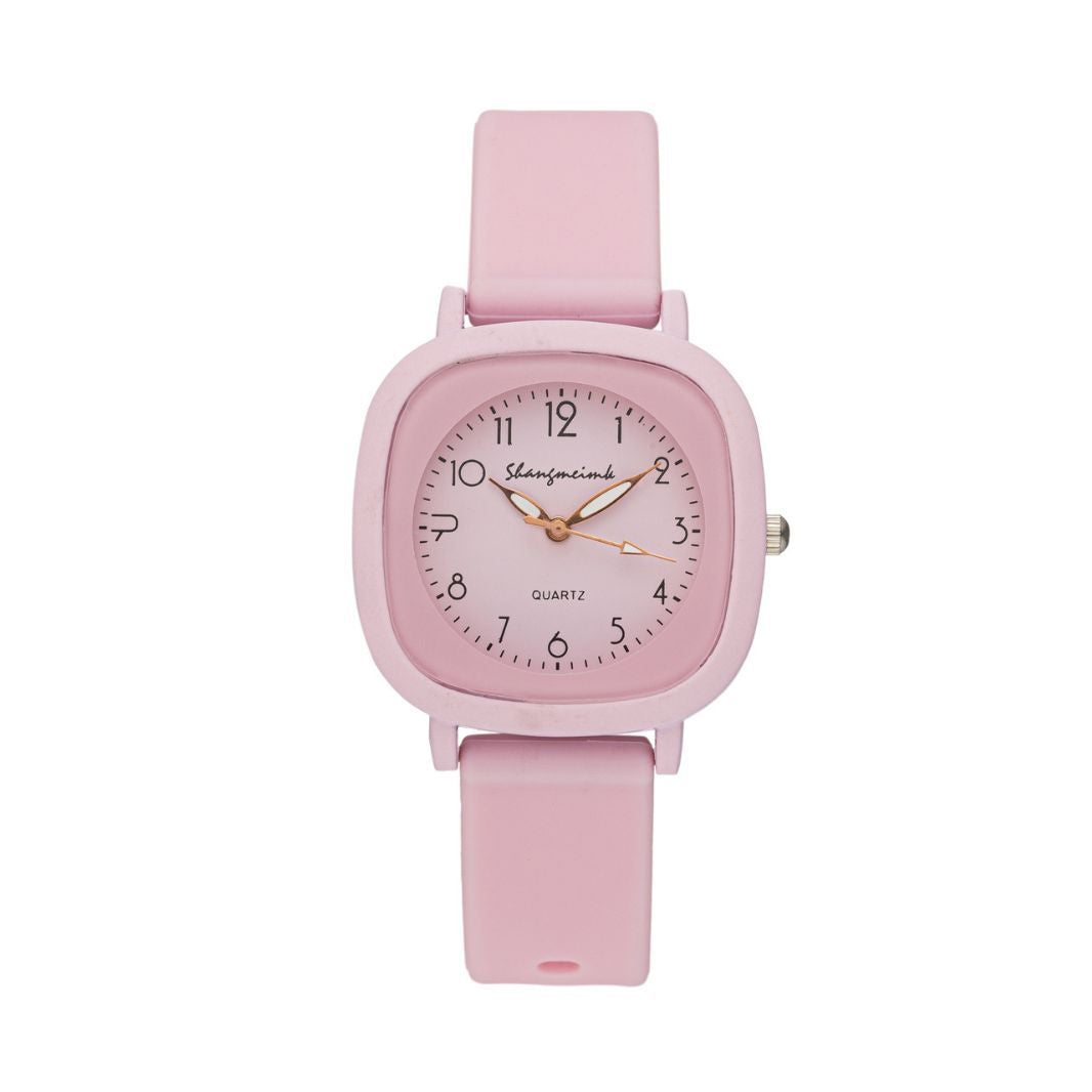 ETERNALS Square-Case Quartz Watch for Women — White — product image 12