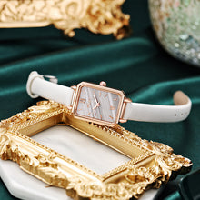 ETERNALS Square-Case Quartz Watch for Women — White — product image 08