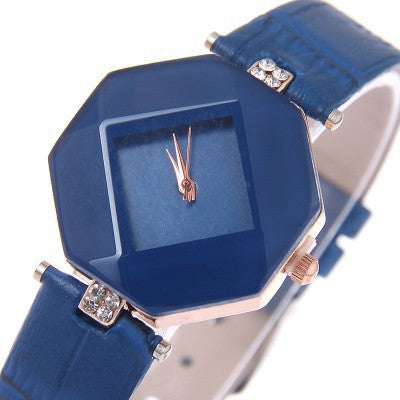 ETERNALS Square-Case Quartz Watch for Women — White — product image 01