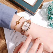 ETERNALS Square-Case Quartz Watch for Women — White — product image 03
