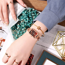 ETERNALS Square-Case Quartz Watch for Women — White — product image 08