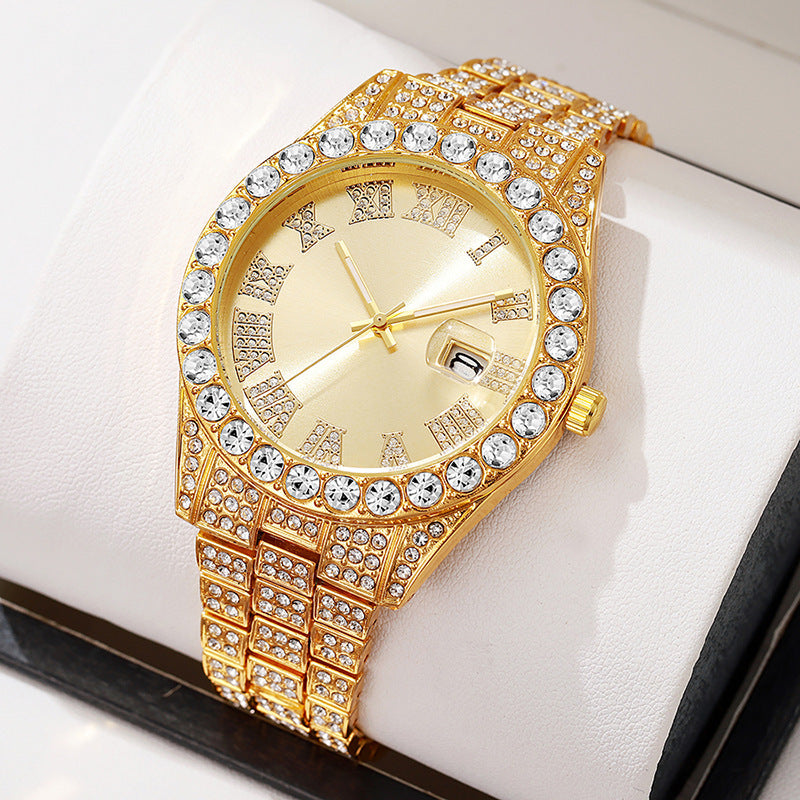 ETERNALS Stone-Detail Quartz Watch for Men — product image 01