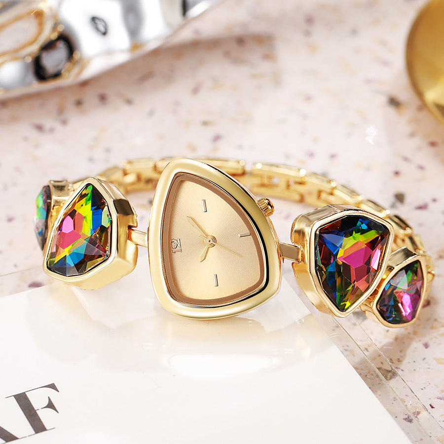 ETERNALS Solstice Atelier — Stone-effect decorative details; no gemstone claim — quartz watch — product image 09