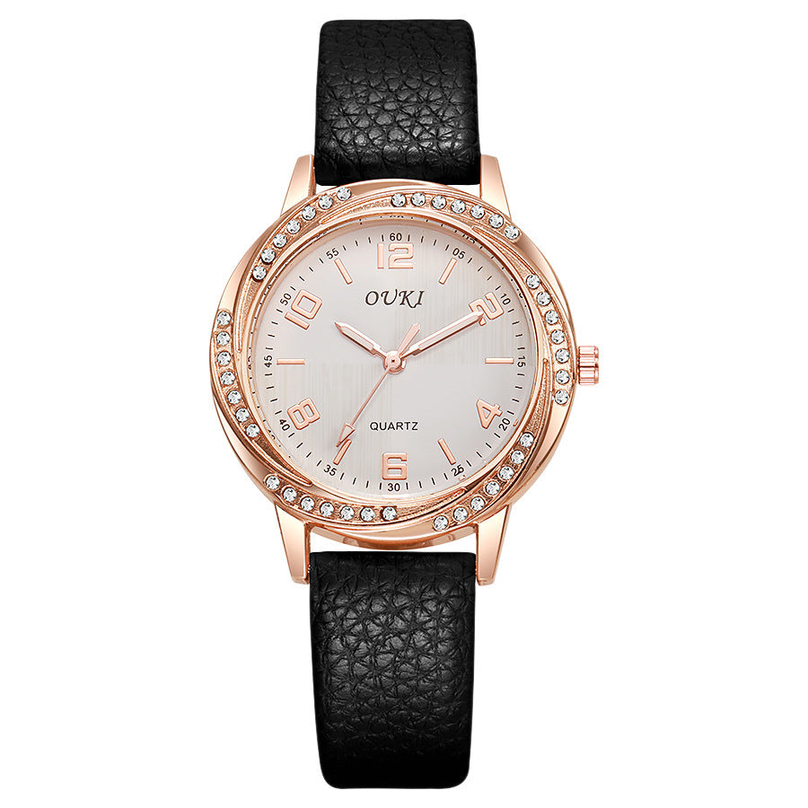 ETERNALS Solstice Ligne — Stone-effect decorative details; no gemstone claim — quartz watch — product image 05