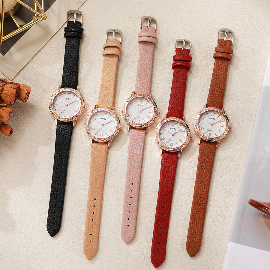 ETERNALS Solstice Ligne — Stone-effect decorative details; no gemstone claim — quartz watch — product image 06