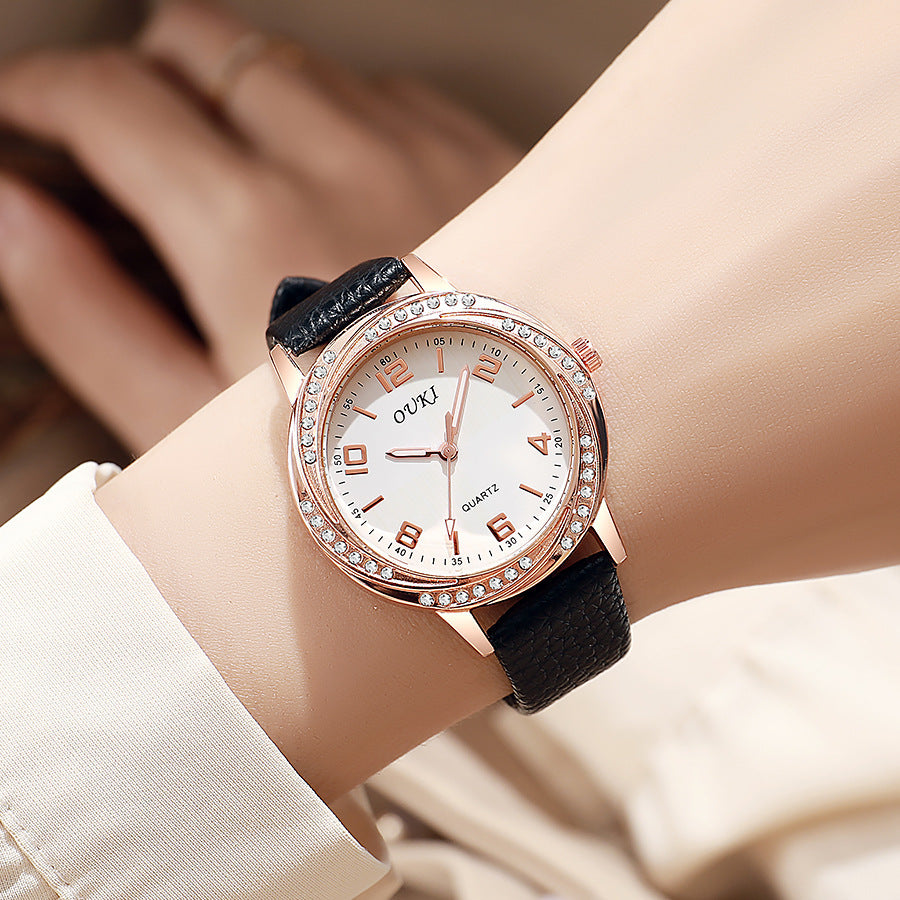 ETERNALS Solstice Ligne — Stone-effect decorative details; no gemstone claim — quartz watch — product image 07