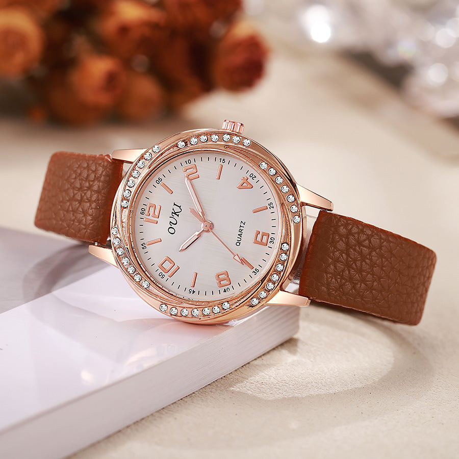 ETERNALS Solstice Ligne — Stone-effect decorative details; no gemstone claim — quartz watch — product image 09