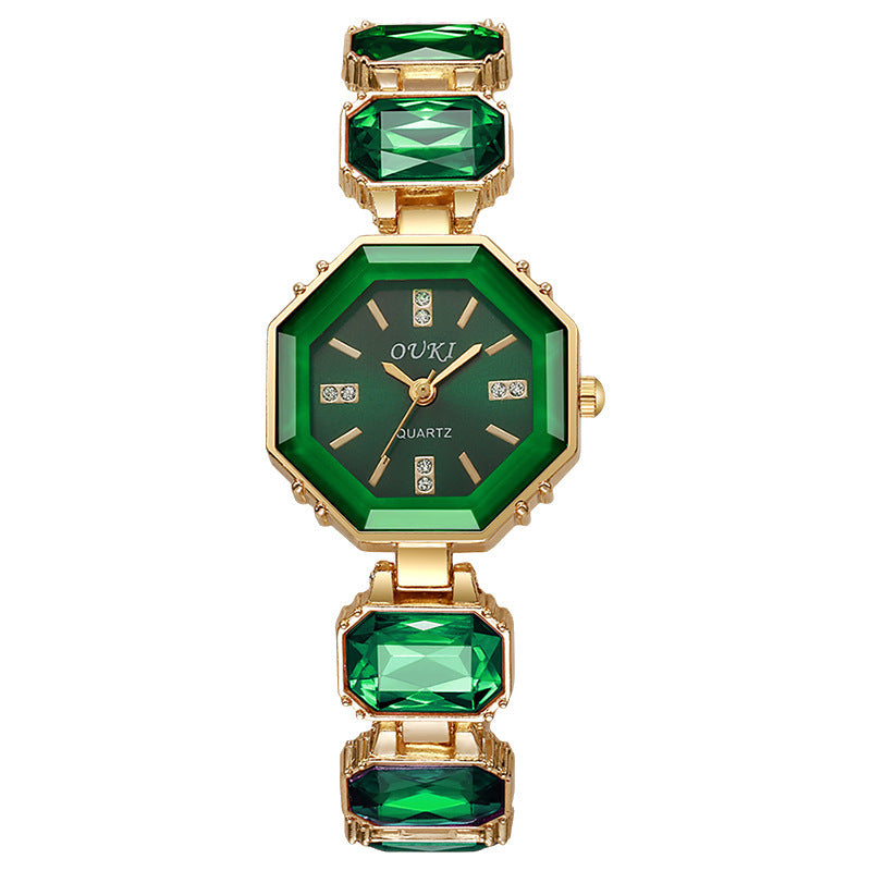 ETERNALS Équinoxe Épure — Stone-effect decorative details; no gemstone claim — quartz watch — product image 05