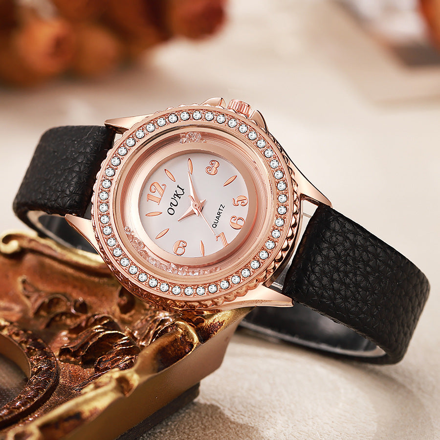 ETERNALS Sélène Héritage — Stone-effect decorative details; no gemstone claim — quartz watch — product image 01