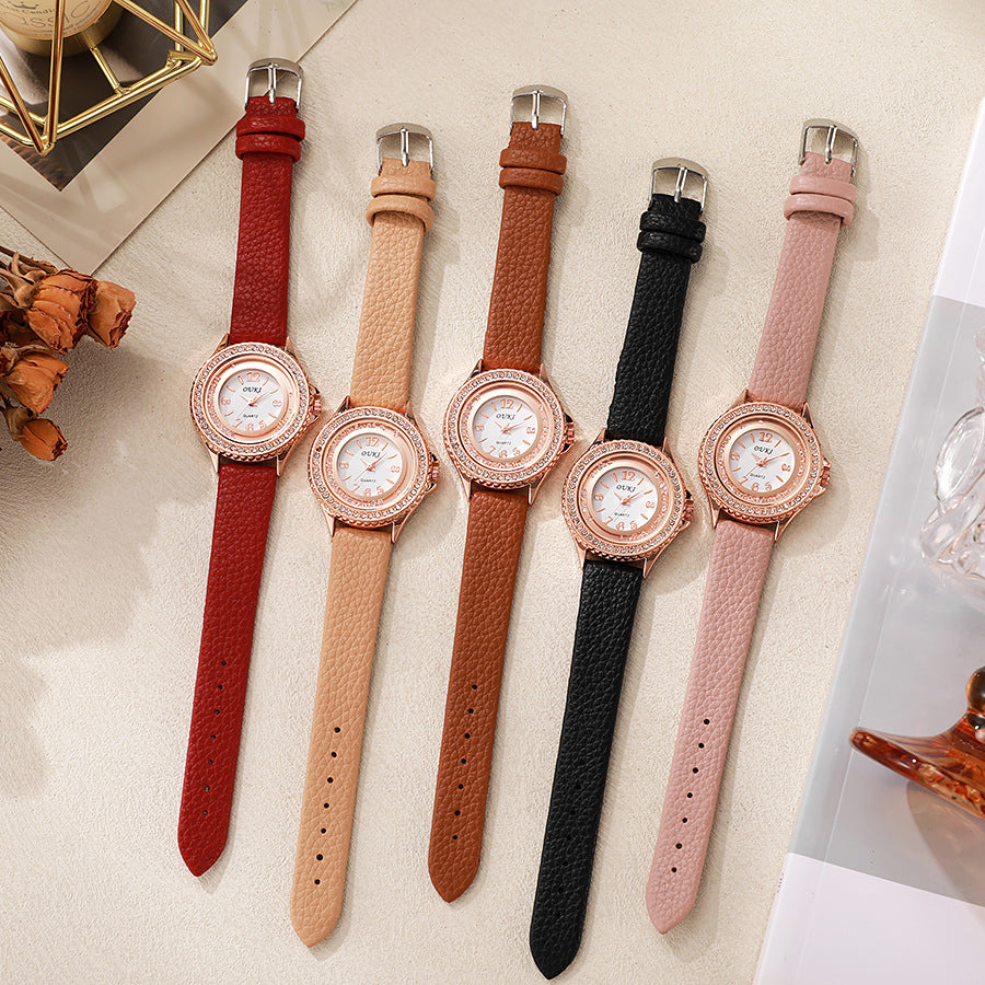 ETERNALS Sélène Héritage — Stone-effect decorative details; no gemstone claim — quartz watch — product image 04