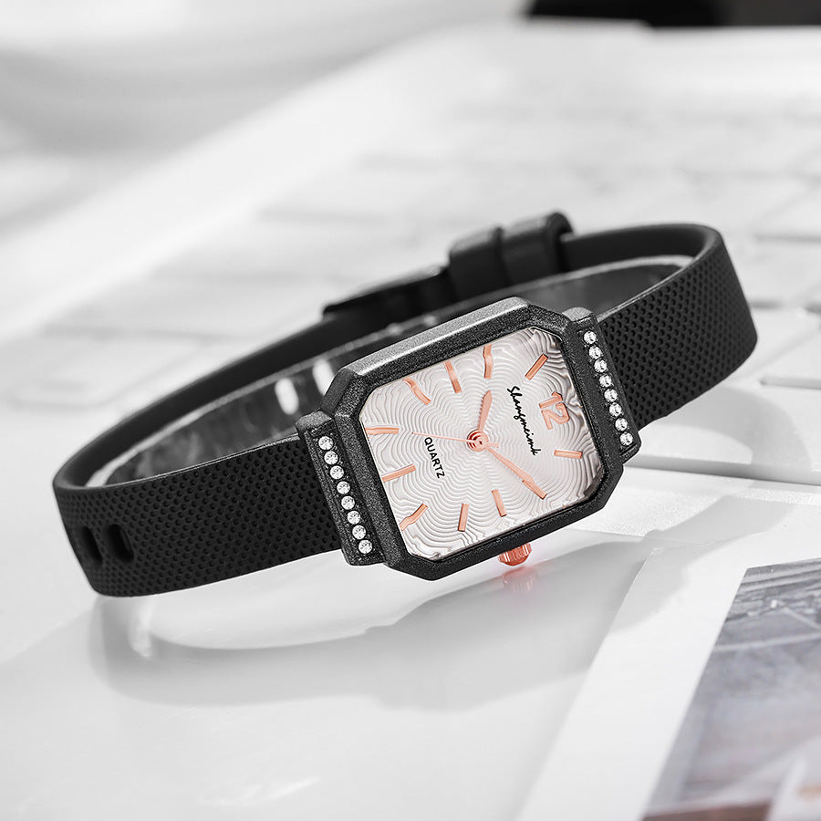 ETERNALS Halo Studio — Stone-effect decorative details; no gemstone claim — quartz watch — product image 02