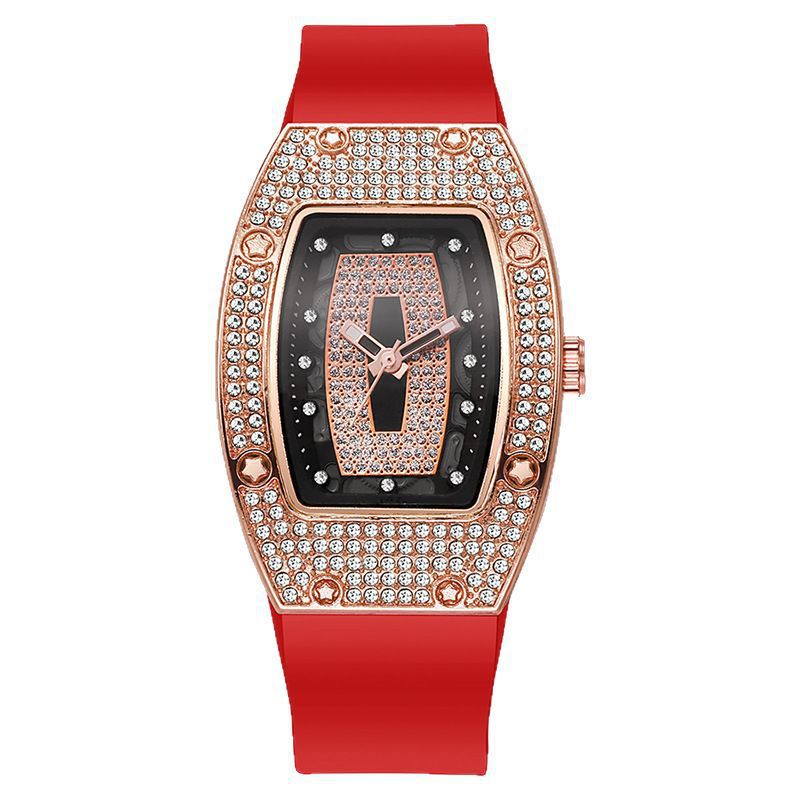 ETERNALS Stone-Detail Quartz Watch for Women — Black — product image 05