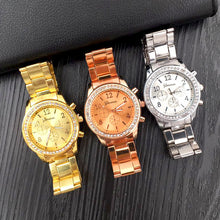 ETERNALS Stone-Detail Quartz Watch for Women — Gold — product image 04