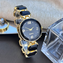 ETERNALS Stone-Detail Quartz Watch for Women — Red — product image 08