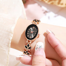 ETERNALS Stone-Detail Quartz Watch for Women — Red — product image 03
