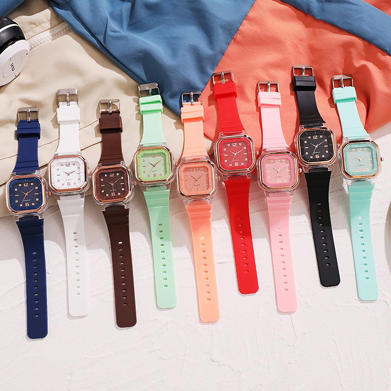 ETERNALS Stone-Detail Quartz Watch for Women — White — product image 04