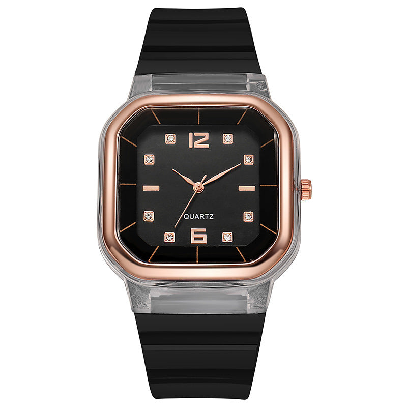 ETERNALS Stone-Detail Quartz Watch for Women — White — product image 07
