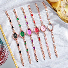 ETERNALS Stone-Detail Quartz Watch for Women — Green — product image 01
