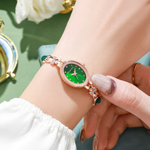 ETERNALS Stone-Detail Quartz Watch for Women — Green — product image 11