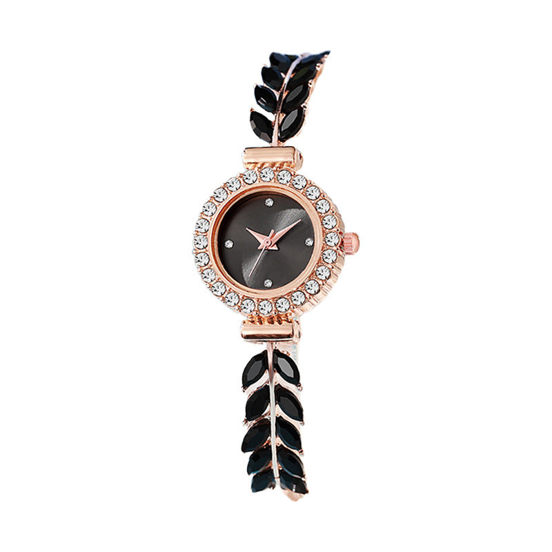 ETERNALS Stone-Detail Quartz Watch for Women — White — product image 05