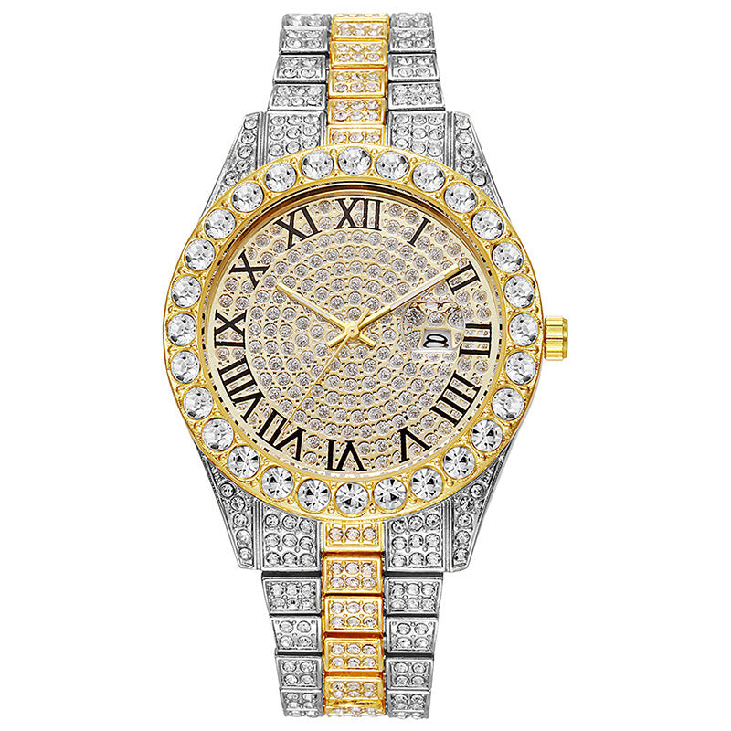 ETERNALS Stone-Detail Quartz Watch for Women — Gold — product image 05