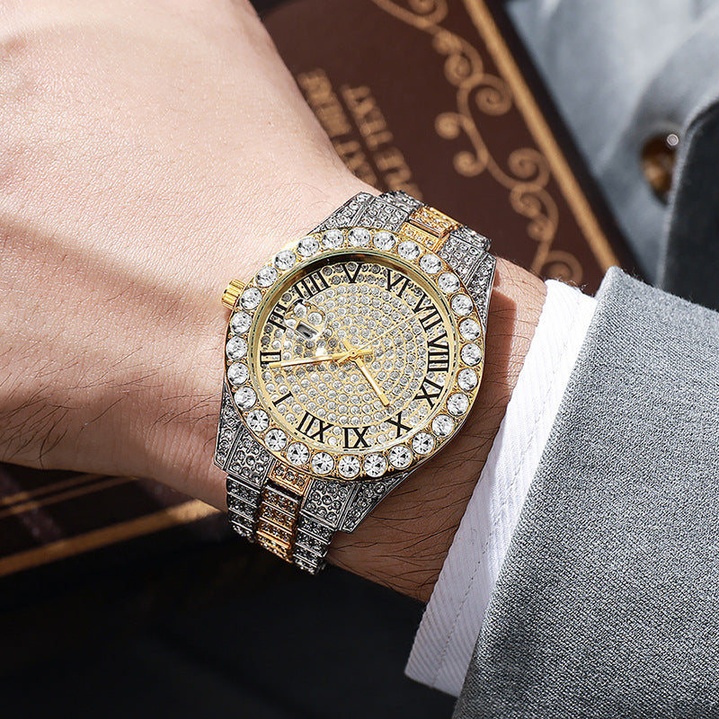 ETERNALS Stone-Detail Quartz Watch for Women — Gold — product image 11