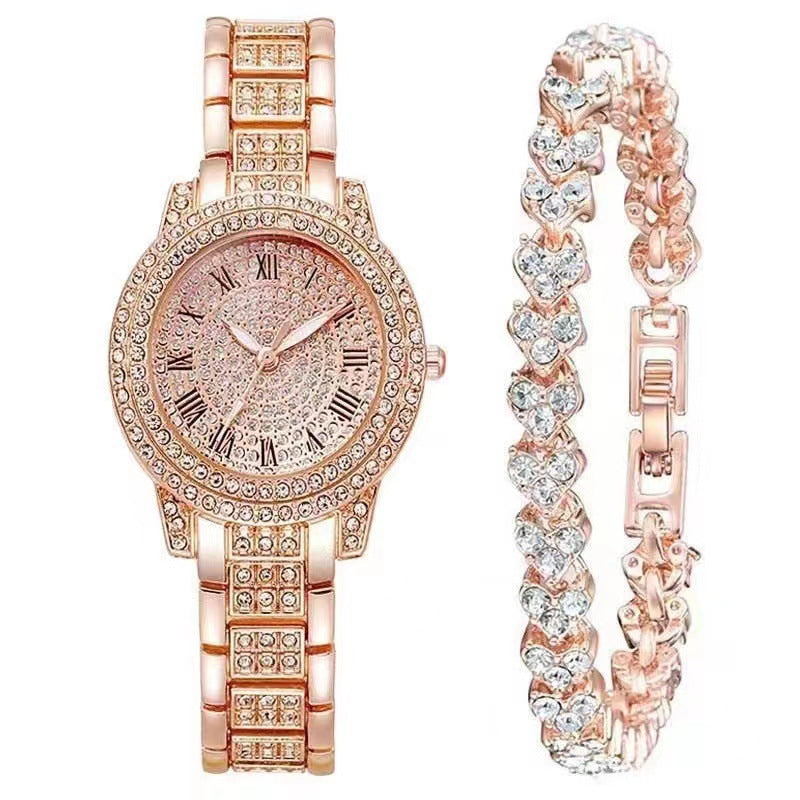 ETERNALS Stone-Detail Quartz Watch for Women — Silver — product image 08
