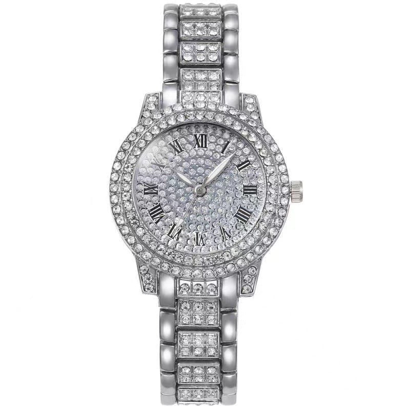 ETERNALS Stone-Detail Quartz Watch for Women — Silver — product image 12