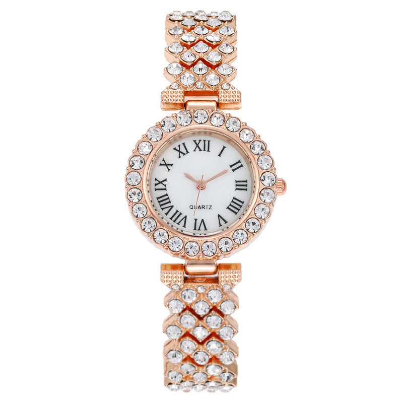 ETERNALS Stone-Detail Quartz Watch for Women — Rose gold — product image 04