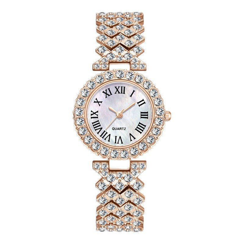 ETERNALS Stone-Detail Quartz Watch for Women — Rose gold — product image 05