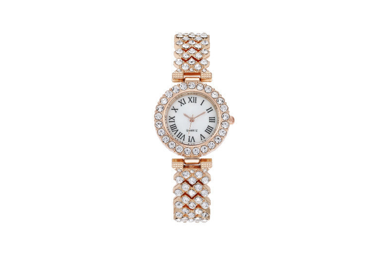 ETERNALS Stone-Detail Quartz Watch for Women — Rose gold — product image 09