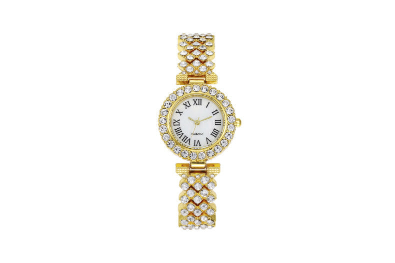 ETERNALS Stone-Detail Quartz Watch for Women — Rose gold — product image 10
