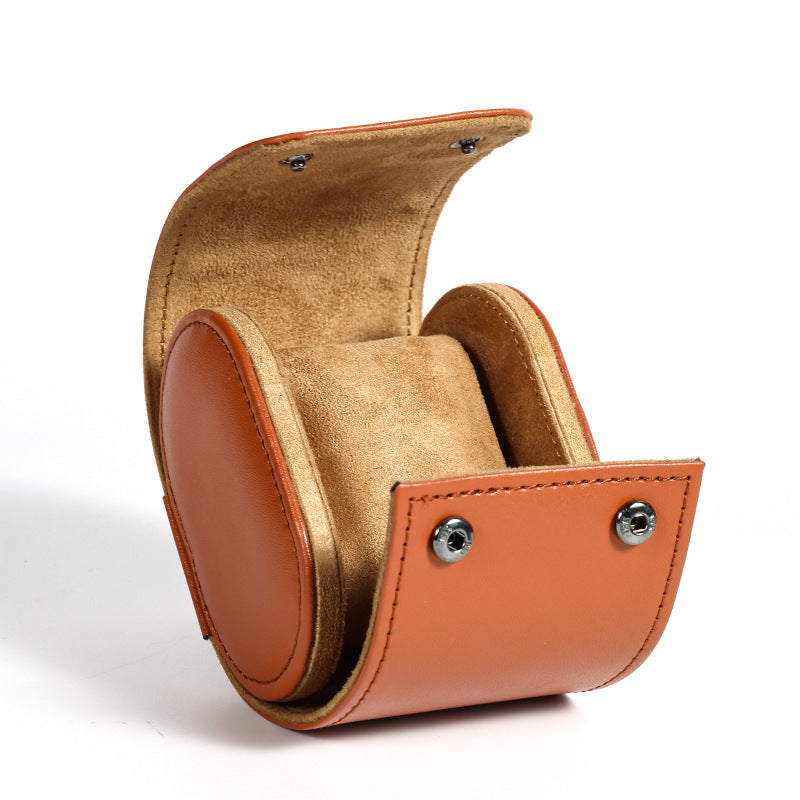 ETERNALS Watch Travel Case — 3 Slots — Brown Finish — product image 01