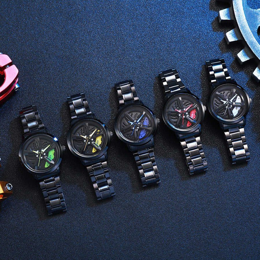 ETERNALS Orbe Essentiel — Wheel-inspired dial design — quartz watch — product image 04