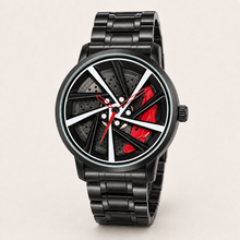 Men’s multi-spoke brake-disc quartz watch — premium product view 1