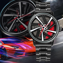 Men’s multi-spoke brake-disc quartz watch — premium product view 3