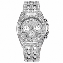 Women’s open-link Roman-numeral quartz watch — premium product view 4