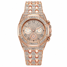 Women’s open-link Roman-numeral quartz watch — premium product view 5