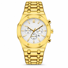Men’s octagonal-bezel calendar quartz watch — regenerated premium view 2