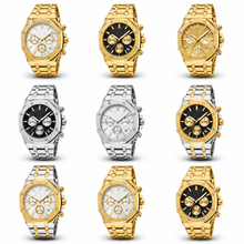 Men’s octagonal-bezel calendar quartz watch — regenerated premium view 8