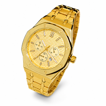 Men’s octagonal-bezel calendar quartz watch — regenerated premium view 10