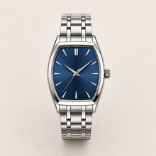 Men’s oversized-numeral tonneau quartz watch — regenerated premium view 3