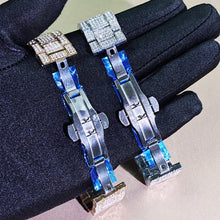 Men’s Rainbow-Bezel Three-Subdial Quartz Watch — product photo 07