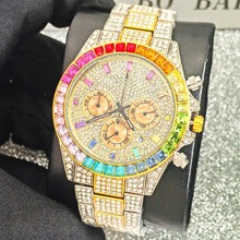 Men’s Rainbow-Bezel Quartz Watch — product photo 07
