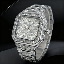 Men’s Stepped-Link Square Quartz Watch — product photo 12