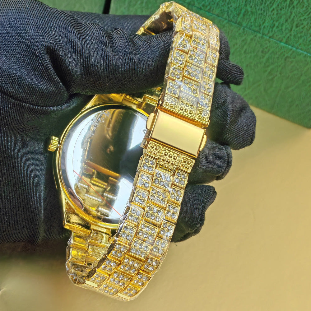 Men’s Pink Roman Numeral Quartz Watch — product photo 08