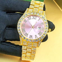 Men’s Pink Roman Numeral Quartz Watch — product photo 12
