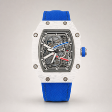 Men’s Gear-Motif Barrel Quartz Watch — F, product photo 07