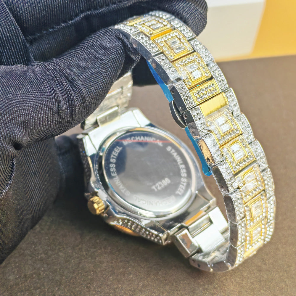 Men’s Sparse-Roman Round Quartz Watch — product photo 08